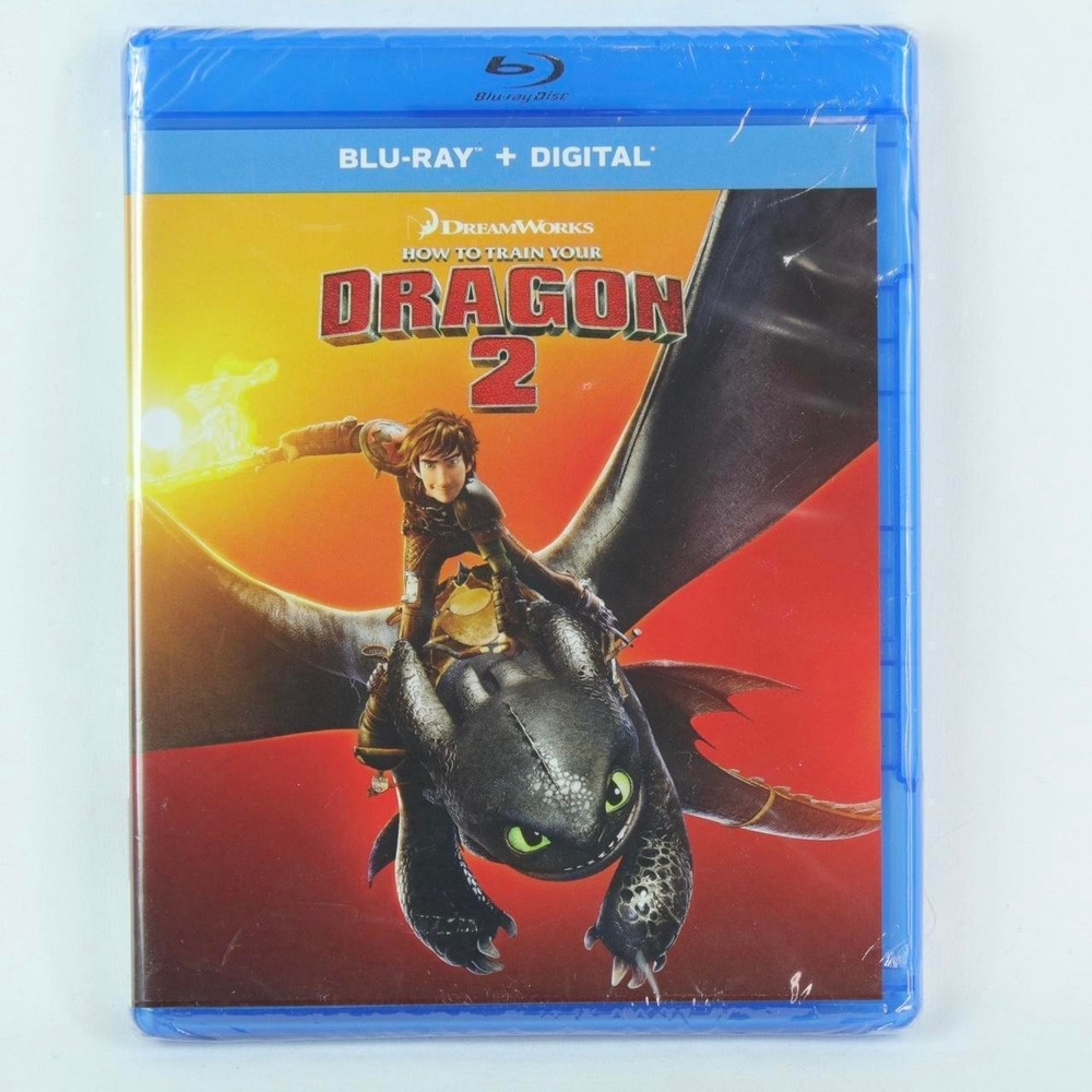 How to Train Your Dragon 2 Blu-Ray DVD‎ Movie - NEW